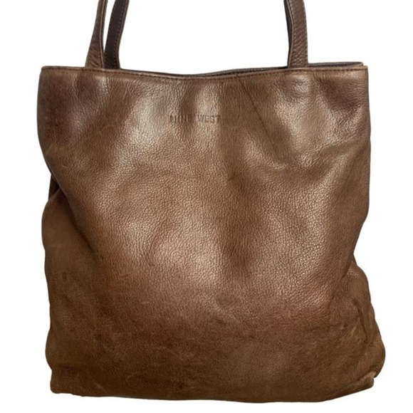 Nine West Brown Tote Shoulder Bag - Picture 2 of 11